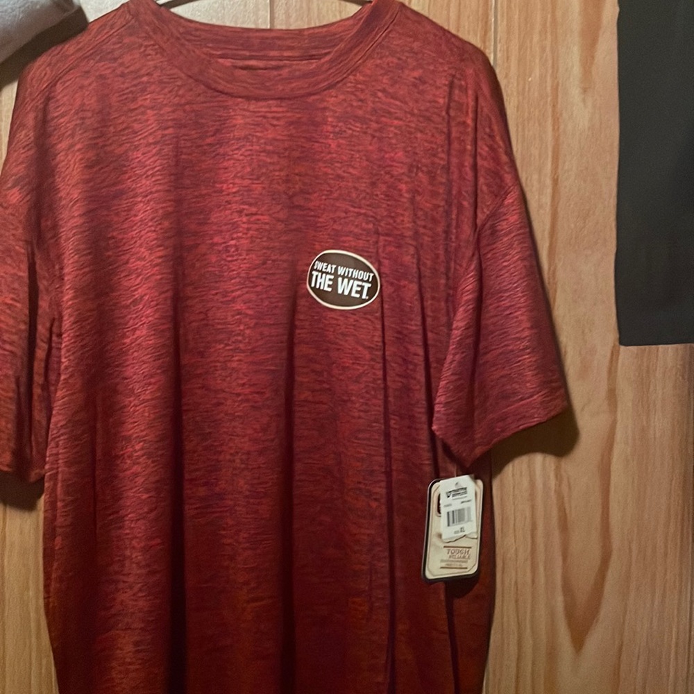 Red XL Schmidt swear without the wet shirt.